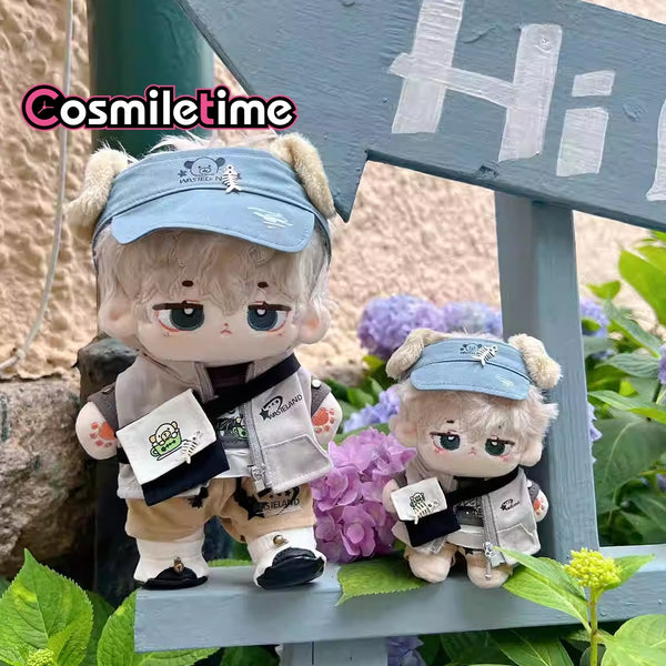 Handsome Baseball Jersey 10cm15cm20cm Plush Doll Clothes