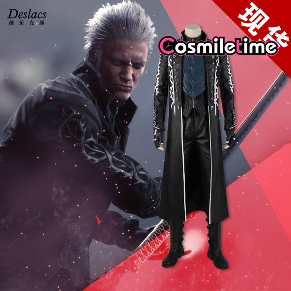 Devil May Cry 5 Virgil Cos Suit Set of Cosplay Costume Male Customization Gift
