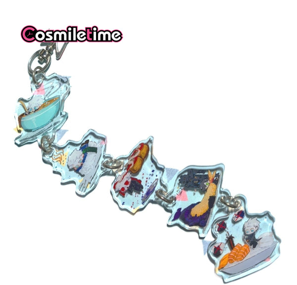 Devil May Cry DMC Virgil Acrylic String Pendant Keychain Gift