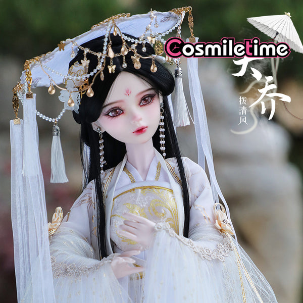 [IN STOCK]New 24''1/3 Handmade Vintage PVC BJD SD Ball Joint Doll Women Girl Gift Box