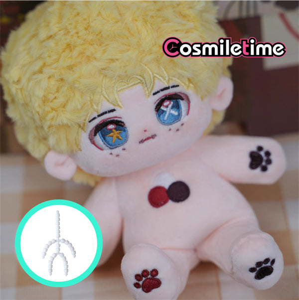 Original Identity V Survivor Mike Morton Acrobat Button Eyes Stuffed Plushie Plush 20cm Doll Body Skeleton Toy Gift
