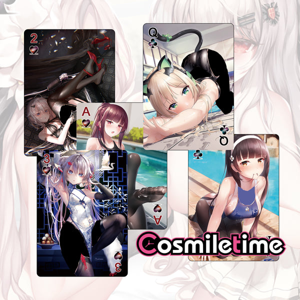 Official Original Game Girls' Frontline Poker Animation Game 1 Set 2025 Toy New Gift Playing Cards