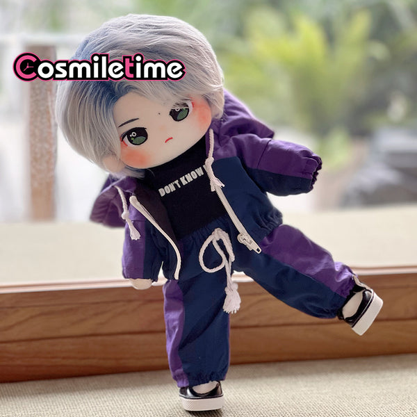 The Untamed Yibo 30cm Purple 101 Sportswear Doll Clothes Doll Accessories