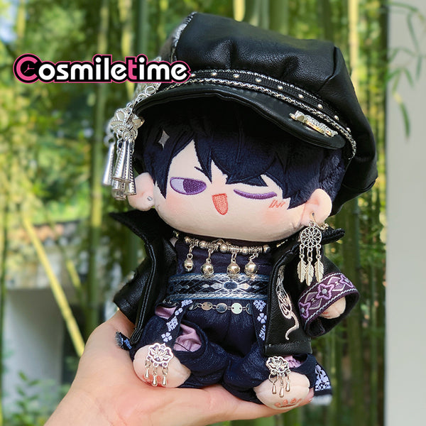 Hanfu Costume 20cm PLush Doll Clothes Linggu Rumor Leather Clothes Doll Accessories