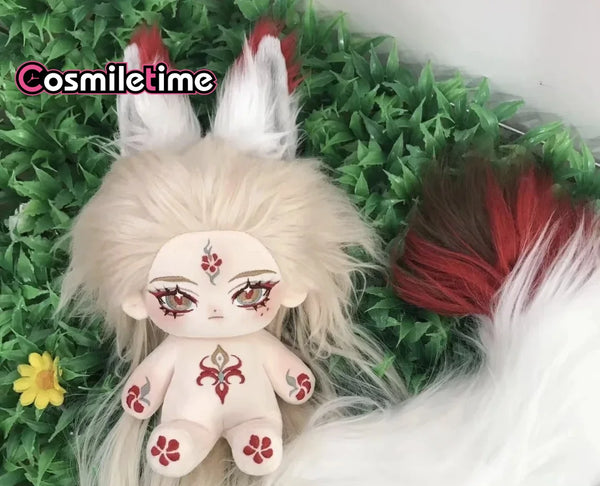 No attributes Shikigami Fox Fairy Kitsune Stuffed Plushie 20cm Plush Doll Toy Body NEW