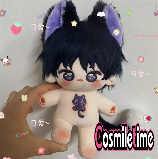 Genshin Impact Kabukimono Balladeer Scaramouche Kunikuzushi Vagrant 20cm Plush Doll Body