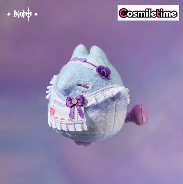 Genshin Impact Official Original Yumemizuki Mizuki みずき Cute Maid Stuffed Plushie Plush  11cm Doll Toy Bag Keychain Gift XQ