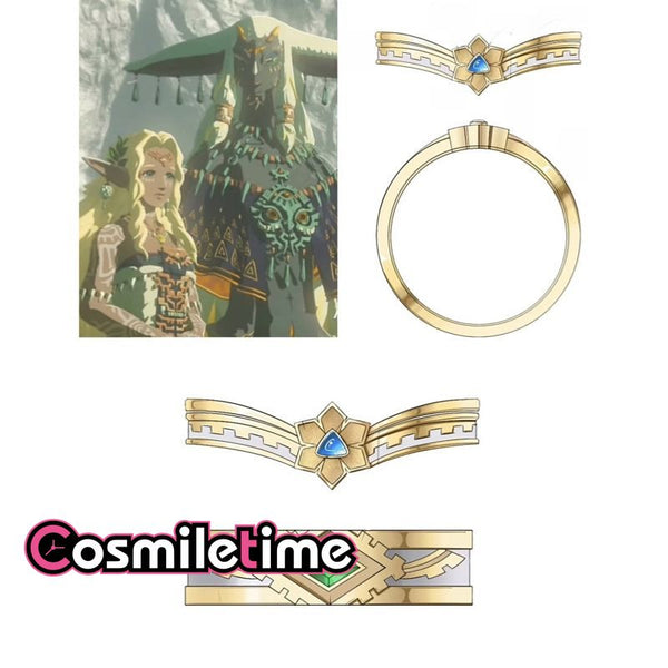 The Legend of Saidar: Breath of the Wild Couple Ring Handmade Ring Jewelry