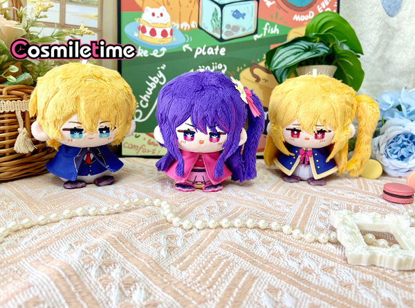 Anime 推しの子 Ai Aquamarin Rubii Rub Genki Idol Stuffed Plushie Plush 10cm 12cm Sunny Day Dolls Doll Toy Keychain KM