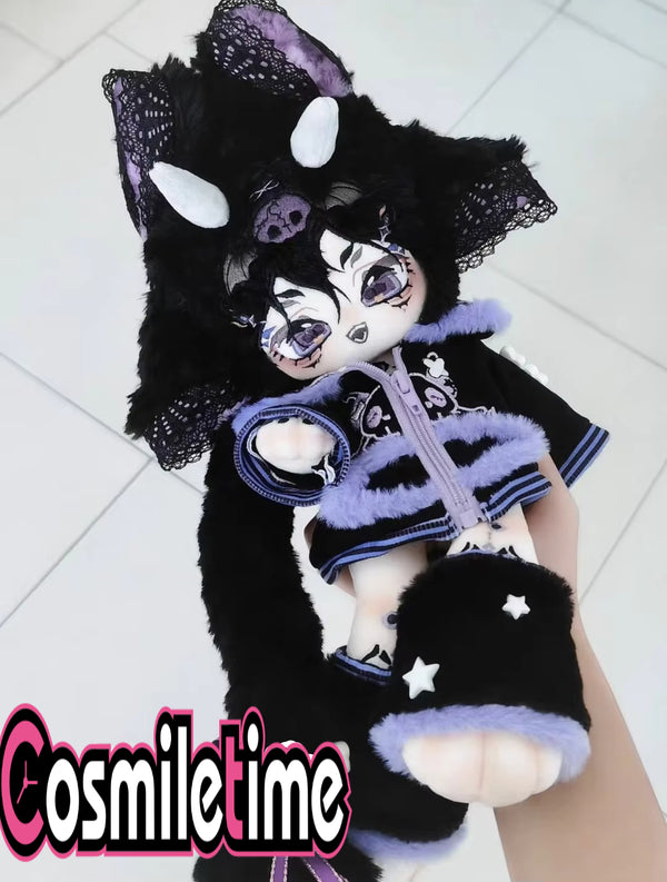 No attributes Demon Oni Ghost Monster Stuffed Plushie Plush 30cm Doll Body Toy Gift