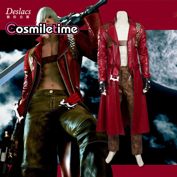 Devil May Cry 3 Dante COS Suit Halloween COSPLAY Clothes Customization Gift