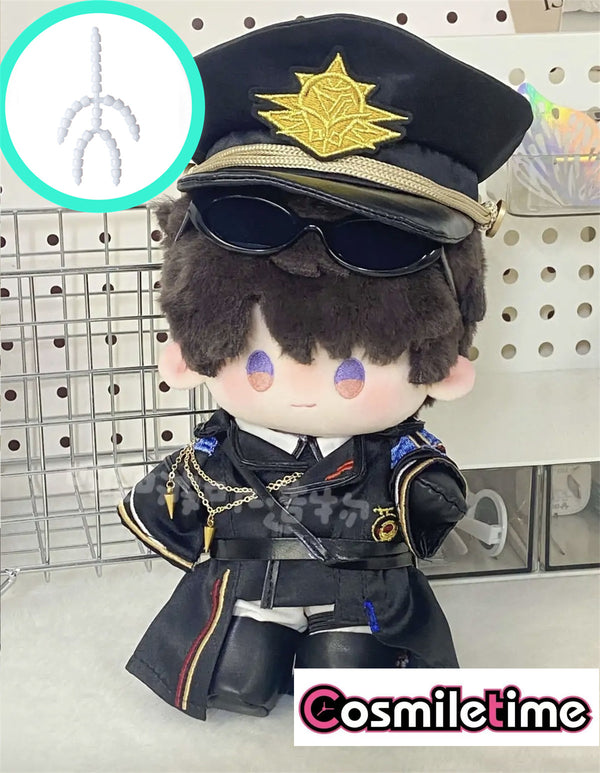 Love and Deepspace Xia Yizhou Caleb マヒル 하우주 Captain Plushie Plush 20cm Doll Body Clothes Toy Gift May BB