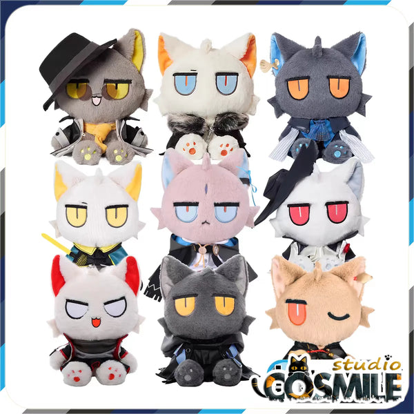 Arknights Lee Gladiia Lumen SilverAsh Passenger Hellagur Chongyue W Ceobe Phantom Blaze Nek Cat Plush Doll Toy