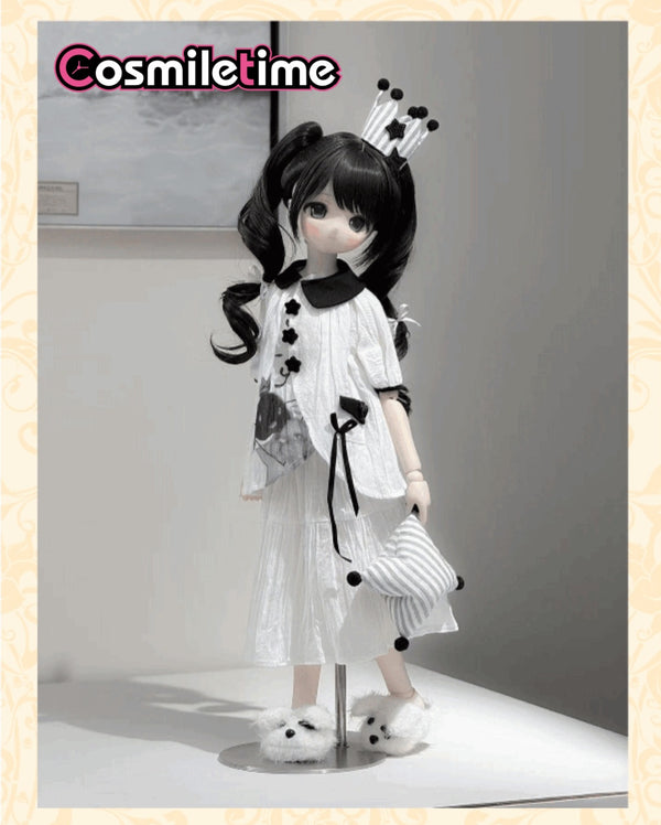 BJD Doll Nighty Sleepwalking Pajama Set Nightdress Nightgown Nightclothes