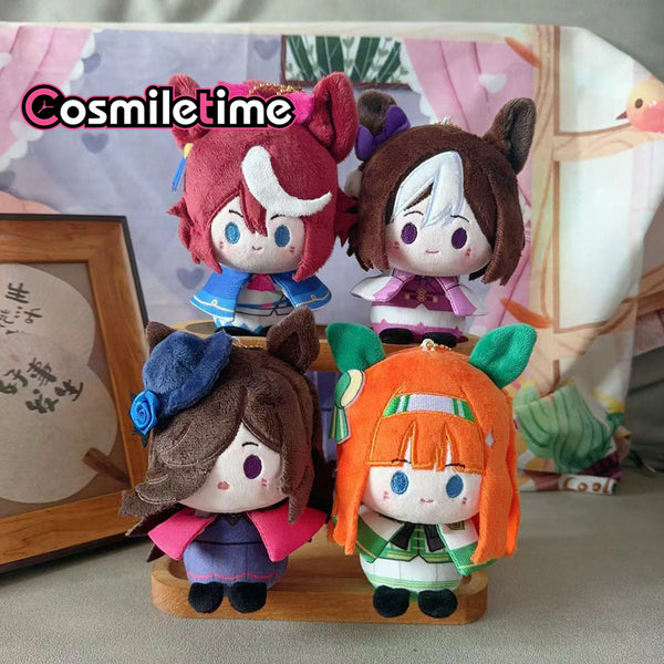 Banpresto Uma Musume Pretty Derby 12cm Sitting Doll Plush Pendant Toy Gift
