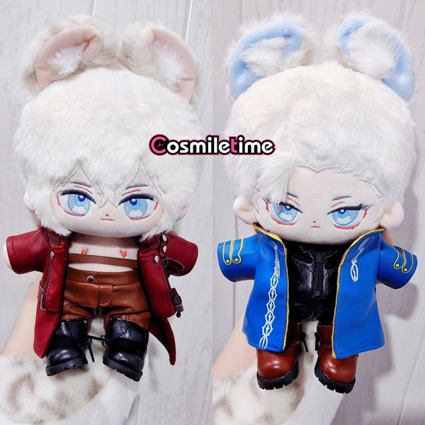 Devil May Cry Vergil Dante 20cm Plush Doll Clothes Doll Accessories