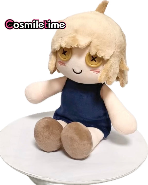 Delicious in Dungeon ダンジョン飯 Falin Plush Doll Button Eye Girl Plushie Cute Doll Gift