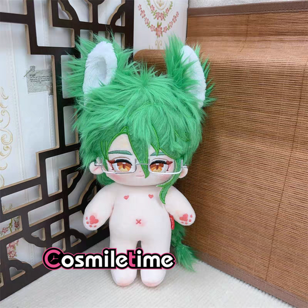 Game Baizhu 20cm Plush Doll Stuffed Dress up Toy Anime Gift Cosplay