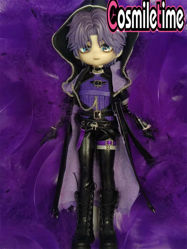Love and Deepspace ホムラ Rafayel OB11 AS-03 1/12 BJD Finished Clothes Head Hair Wig Toy Figure Doll's Accessories