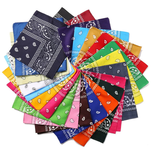 Women's Headscarf Outdoor Riding Turban Bandana Square Headscarf Riding Accessories
