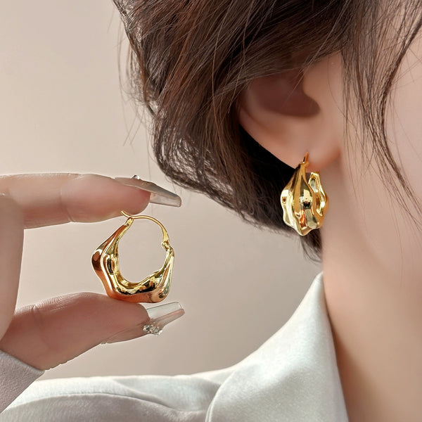 Retro Sterling Silver Ear Buckle Premium Earrings new Popular Earrings Gift