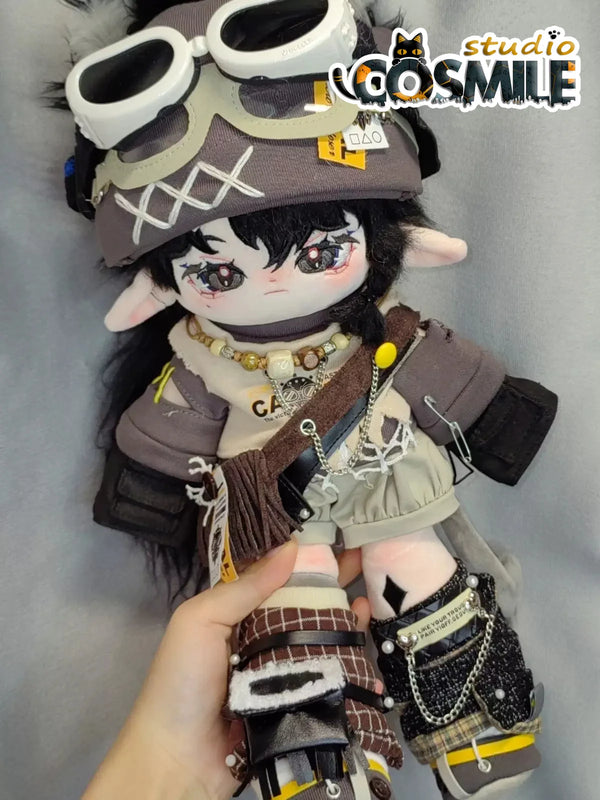 Arknights Steampunk Wasteland Punk Tourist CP Costume for 30cm Plush Doll Doll's Clothes
