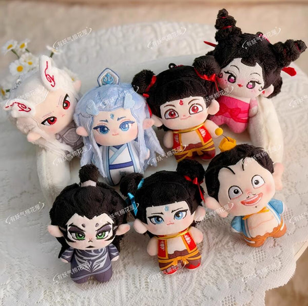Nezha Ne Zha Aobing Aoguang Sheng Gong Bao Chinese Mythology The Dragon Prince Plushie Plush Starfish Size 10cm Doll Toy Gift YQ
