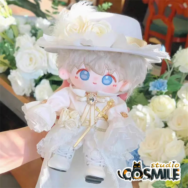 Vampire Gentleman Prince European Royal Knight King Gown Costume Plushie Plush 20cm 30cm Doll Accessories Doll's Clothes KN Apr