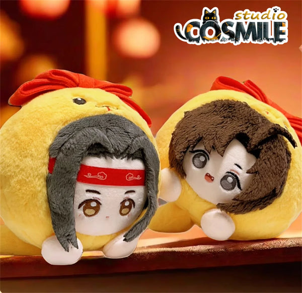 Grandmaster of Demonic Cultivation MDZS Mo Dao Zu Shi Lan Wangji Wei Wuxian Stuffed Plush 10cm Doll Toy Dango Keychain MN Apr