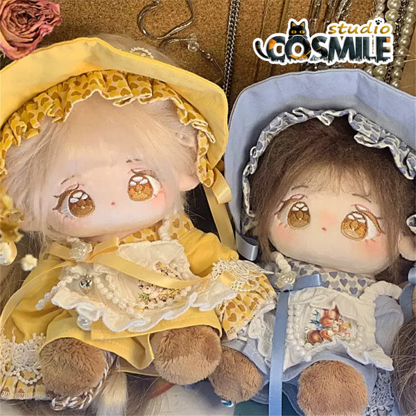 No attribute Star Idol Taisho Lolita Tea Party Yellow Dress SP Costume Stuffed Plushie 20cm Doll Only Clothes Clothing TS Apr