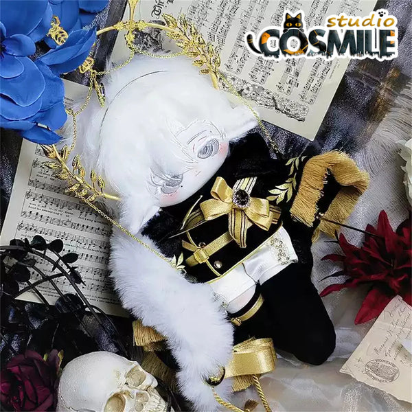 Vampire Hunter Angel Black Knight Prince King Costume for Stuffed Plushie Plush 20cm 30cm Doll Accessories Doll's Clothes KN Apr
