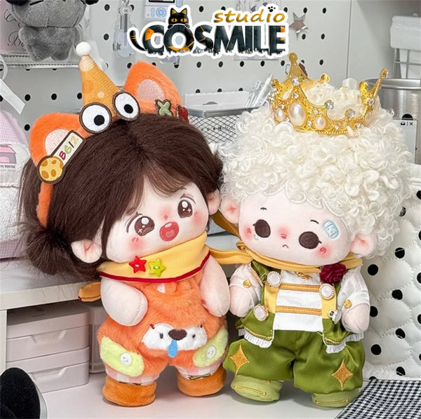 The Little Prince Fox Cloak Animal Fashion Fairy Tale Costume for Stuffed 20cm Plush Doll Accessories Doll's Clothes KL