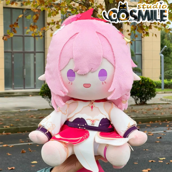 Game Honkai Impact 3 붕괴 3rd Elysia Pink  Stuffed Plushie 40cm Plush Sitting Doll Seated Doll Body Clothes Toy MT Apr
