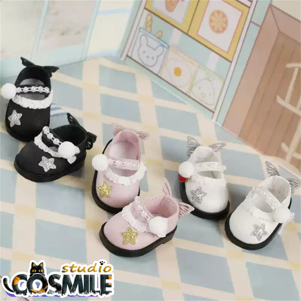 Bow Angel Princess Lady Cute Shoe Cosplay Costume Plush 20cm Dolls Doll Accessories Doll's Clothes OM