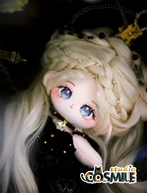 No Attributes Mermaid Lady Princess Hime Fairy Moon Long Hair Wig Suisui Stuffed Plushie 20cm Plush Toy Body Toy XY