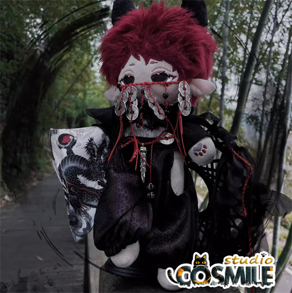 Swordsmen Onmyoji Shikigami Zombie Hunter Expert Immortal Stuffed Plushie 30cm Plush Doll Accessories Doll's Clothes Costume XGW
