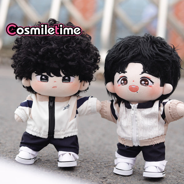 The Untamed Yibo Zanzan 20cm Plush Doll Clothes Sportswear Casual