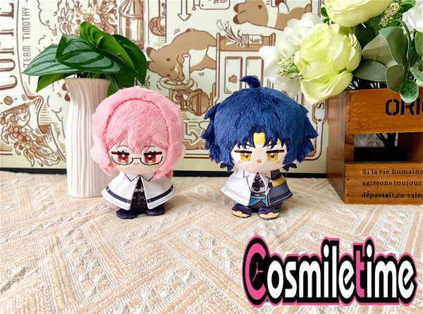 Zenless Zone Zero Asaba Harumasa Tsukishiro Yanagi Stuffed Plushie Plush 12cm Sunny Day Dolls Keychain