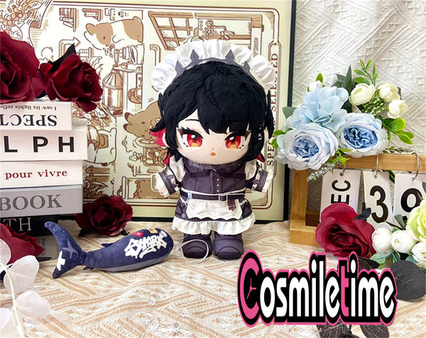 Zenless Zone Zero Ellen Joe エレン・ジョー 엘렌 조 Stuffed 20cm Plush Doll Body Clothes Skeleton Bone