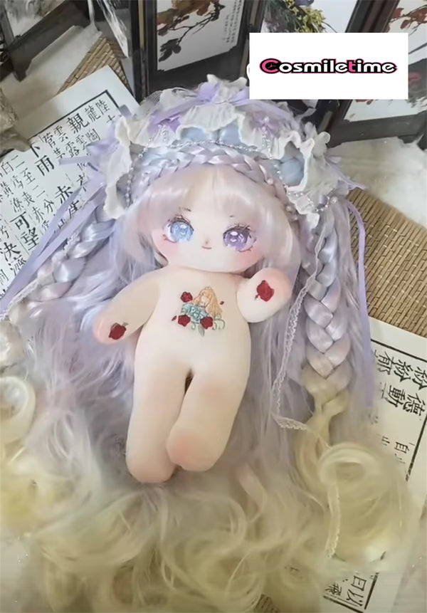 Idol Mermaid Princess Fairy Elf Girl Gradient Girl Stuffed Plushie 25cm 28cm 40cm Plush Doll Body Toy MB