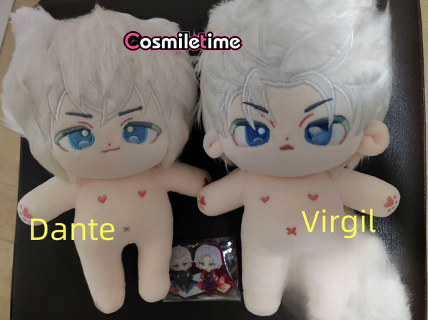 Devil May Cry Vergil Dante 20cm Plush Doll Cool Sister Toy NEW