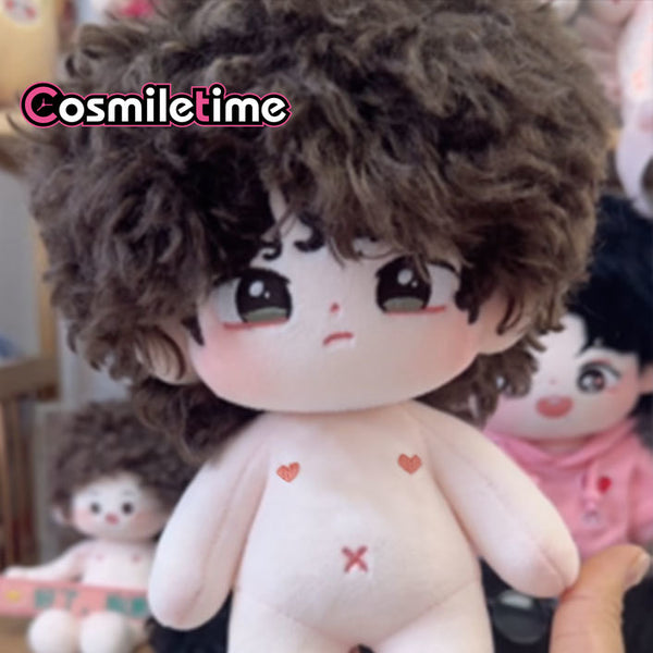 The Untamed Xiao Zhan Wei Wuxian Yibo Stuffed Plushie 20cm Plush Doll Body Skeleton Gift