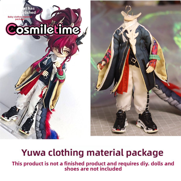 Tomorrow's Ark Yu 1/12 BJD Doll Clothes Material Package Handmade DIY Yu Di BJD Clothes A Si 2.0