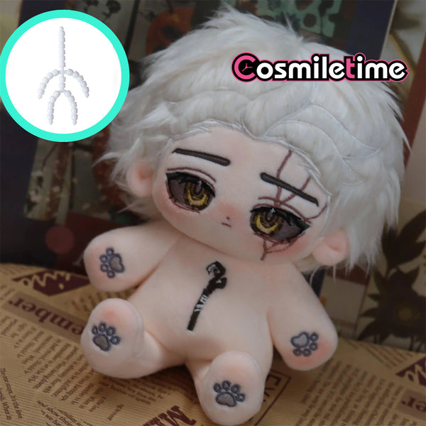 Identity V Hunter Alva Lorenz Hermit Oni Monster Stuffed Plushie Plush 20cm Doll Body Skeleton Toy Gift