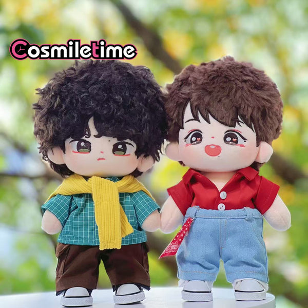 The Untamed 20cm 10cm BoBo ZanZan Little Prince and Red Rose Plush Doll Clothes