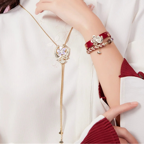 Official Genshin Impact Yae Miko やえ みこ 야에 미코 Men Woman Fashion Bracelet Necklace