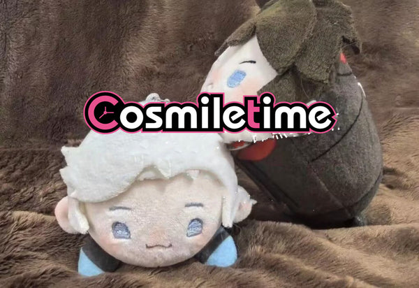 Devil May Cry Vergil Dante 10cm Plush Doll Stuffed Keychain Pendant Toy Anime